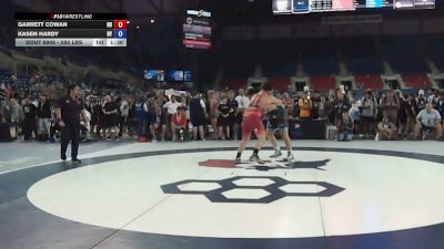 285 lbs Cons. Sub-quarters - Garrett Cowan, North Dakota vs Kasen Hardy, New York