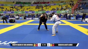 Marcus Da Matta Abreu vs Roberto Mauro De Faria Mendonça 2025 Brasileiro Jiu-Jitsu IBJJF