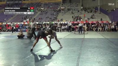 125 lbs Semis & 3rd Wb (16 Team) - Christian Guzman, North Central vs Aiden Slama, Wisconsin-La Crosse