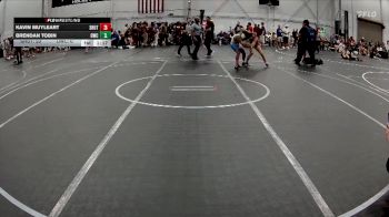 132 lbs Round 2 (6 Team) - Kavin Muyleart, Team Shutt Garnett Trained vs Brendan Tobin, Outsiders WC