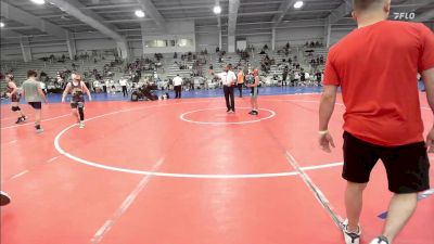 100 lbs Rr Rnd 2 - Ryleigh Ebert, Grit Mat Club White vs Reid Strosnider, Ohio Titan Scarlet