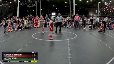 56 lbs Semis (4 Team) - Leyton Boyd, Kraken vs Kayden Thompson, The Compound