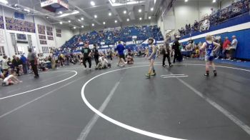 70 lbs Semifinal - Jackson Easley, Choctaw Ironman Youth Wrestling vs Bennett Dawson, Team Tulsa Wrestling Club