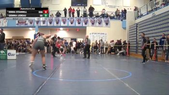 140 lbs Semifinal - Emma Stansell, Kuna vs Gemma Lebeau, Eagle High School
