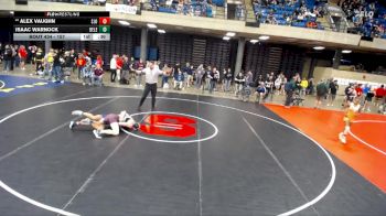 157 lbs Cons. Round 1 - Alex Vaughn, St Joseph Ogden vs Isaac Warnock, Unattached