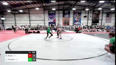 126 lbs Rr Rnd 3 - David Bania, Ohio Titan vs Josiah Thomas, Pursuit Wrestling Academy HS2