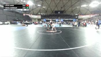Boys 2A 120 lbs Cons. Round 2 - Lucas Jones, Chief Sealth vs Israel Garibaldi, Ridgefield