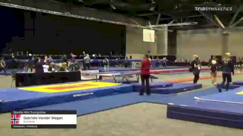 Gabriela Vander Wegen - Double Mini Trampoline, Gymfinity - 2021 USA Gymnastics Championships