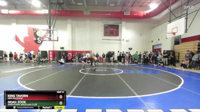 138 lbs Cons. Round 2 - Noah Zook, Greentown Wrestling Club vs King Tavorn, New Palestine