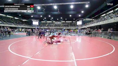 Quarterfinal - Lucas Broschard, Hamilton vs Luke Dickerson, Georgetown