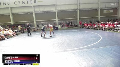 150 lbs Semis & 3rd Wb (16 Team) - Chance Ruble, Missouri vs Bryston Scoles, Wisconsin