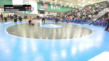 150 lbs Semifinal - Isaac Hernandez, Valley View vs Tyoh Tran, Mt Carmel