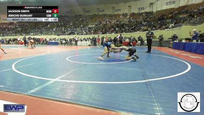 101 lbs Round Of 16 - Jackson Smith, Norman North vs Jericho Burkart, Coweta