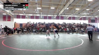 165 lbs Consi Of 8 #1 - Orlando Spadola, Cambridge vs Luke Calder, Saint John's Prep