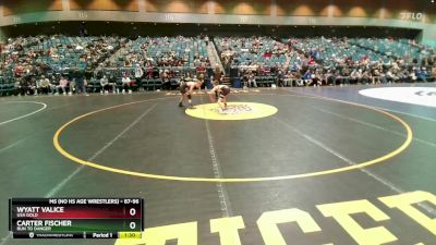 87-96 lbs Round 4 - Wyatt Valice, USA Gold vs Carter Fischer, Run To Danger