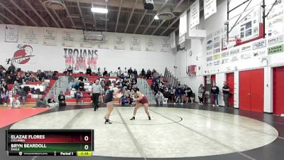 132 lbs Cons. Round 6 - Bryn Beardoll, Eagle vs Elazae Flores, Columbia