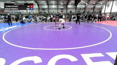 120 lbs Cons. Rd Of 16 - Camm Colgate, Run To Danger vs Roman Fonseca, DCWA