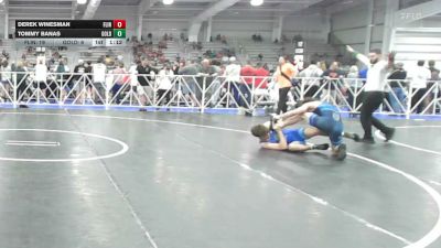 145 lbs Round Of 64 - Derek Winesman, Flint Tropics - HSB vs Tommy Banas, Gold Standard Wrestling - HSB