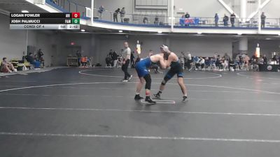 165 lbs Consi Of 4 - Logan Fowler, Air Force Academy vs Josh Palmucci, F&m