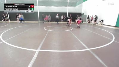 190 lbs Champ. Round 2 - Carter Harms, Maysville vs Lucas Metcalf, Zumwalt Wrestling