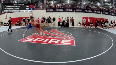 72 kg Cons. Semis - Billy Greenwood, GRIT Athletics Wrestling Club vs Patrick Brackett, Mile High Wrestling Club