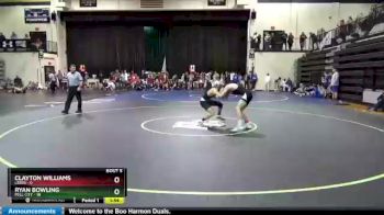 132 lbs Round 2 (8 Team) - Ryan Bowling, Pell City vs Clayton Williams, Leeds