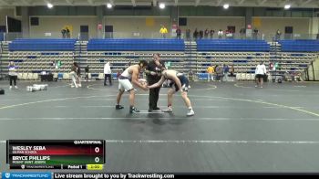 215 lbs Quarterfinal - Bryce Phillips, Mount Saint Joseph vs Wesley Seba, Gilman School