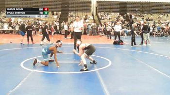96-I lbs Quarterfinal - Jagger Boggi, Gentile Trained vs Dylan Overton, Baltimore Wrestling Club