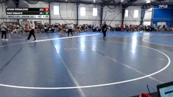 Silver 157 lbs Quarterfinal - Kolt Knaack, Wisconsin-La Crosse vs Jovan Vukajlovic, Augsburg College
