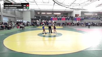 145 lbs Round Of 32 - Nyra Richard-Muhammad, Fairfield Ludlowe vs Lucy Cherniske, New Milford