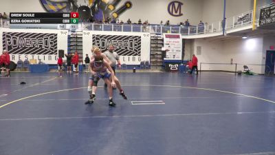 121 lbs Consy 7 - Drew Soule, Canon-McMllan vs Ezra Gowatski, Connellsville