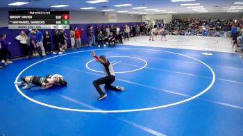 106 lbs Cons. Round 3 - Nathaniel Gabbois, Green Hills vs Brody Hayes, Bartlett