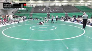 120 lbs Quarters & 1st Wb (16 Team) - Jacob Chan, Brookwood vs Yusef Alvez-El, Archer