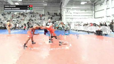 145 lbs Round Of 64 - Owen Proper, AZ vs Enrique Olivarers, TX