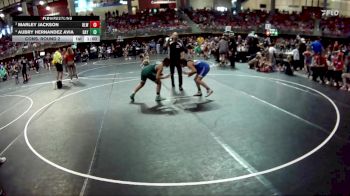 138 lbs Cons. Round 2 - Marley Jackson, O`Neill Leprechaun Wrestling vs Aubry Hernandez Avia, Gibbon Wrestling Club