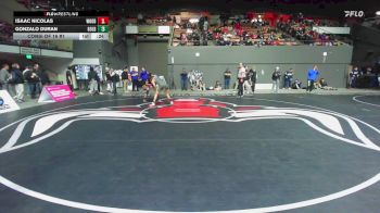 126 lbs Consi Of 16 #1 - Isaac Nicolas, Woodlake vs Gonzalo Duran, Golden Valley