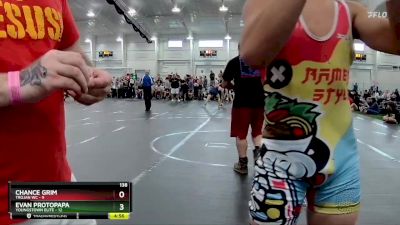 138 lbs Round 1 (4 Team) - Chance Grim, Trojan WC vs Evan Protopapa, Youngstown Elite