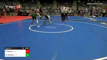 90 lbs Semifinal - Kiiaana Gavere, Summit vs Maycee Peacher, Westside WC