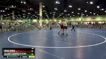 285 lbs Round 4 (16 Team) - Maurico Jaramillo-Florer, Greenwave Grapplers vs Jonas Noble, Montana Williston