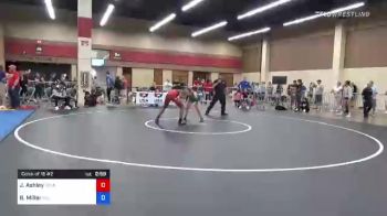 55 kg Consi Of 16 #2 - Jaia Ashley, Texas vs Brianna Miller, Hill Country Wildcats Wrestling Club