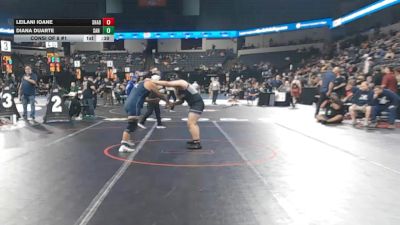 190 lbs Consi Of 8 #1 - Leilani Ioane, Shadow Hills (SS) vs Diana Duarte, San Marcos (SD)