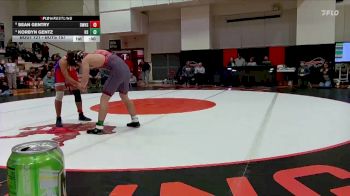 Boys 157 lbs Cons. Semi - Korbyn Gentz, Herington vs Sean Gentry, Doniphan West