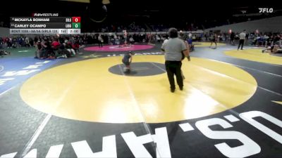 6A/5A Girls 120 Champ. Round 1 - Carley Ocampo, Liberty Girls vs McKayla Bonham, Silverton Girls