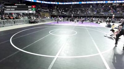 Cons. Round 1 - Addi Viox, Harrisburg vs Dora Bonen, Mobridge-Pollock