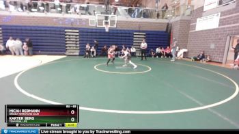 65 lbs Champ. Round 1 - Micah Rebmann, Grizzly Wrestling Club vs Karter Berg, Team Real Life