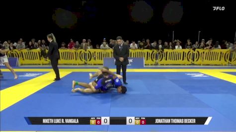 Jonathan Thomas Becker vs Niketh Luke R. Vangala 2025 Pan IBJJF Jiu-Jitsu No-Gi Championship