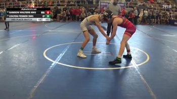 136 lbs 3rd Place Match - Colton Fenner SW3, Cp vs Samson Walters NW3, Walters Wrestling Academy