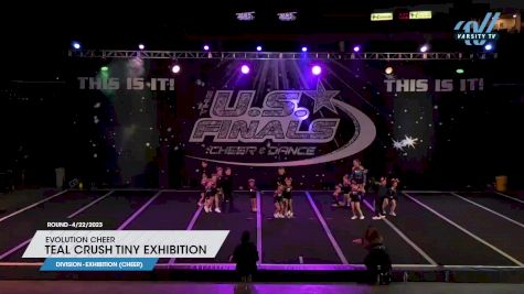 Evolution Cheer - Teal Crush Tiny Exhibition [2023 Exhibition (Cheer) 4/22/2023] 2023 The U.S. Finals: New Jersey