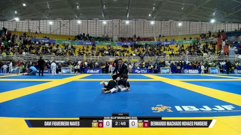 Bernardo Machado Novaes Pansiere vs Davi Figueiredo Naves 2026 IBJJF Brasileiro Kids