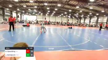 95 lbs Prelims - Andrew Spaulding, Lion's Den Wrestling Club MS vs Jared Acinapura, Shore Thing Blue MS